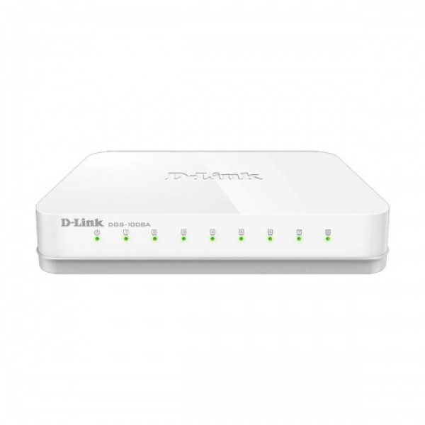 D Link DGS-1008A 8-Port Gigabit Easy Desktop Switch